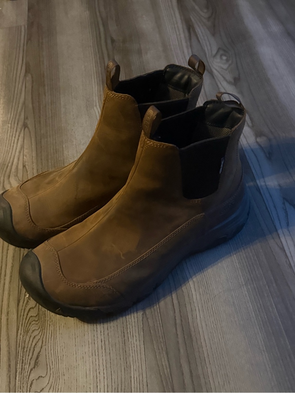 Keen Men's Brown Chukka Work Boots